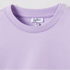 Bluza bez kaptura dziewczęca OVS Round Neck S Lilac Breeze 1817434 98 cm Fioletowa (8056781509111) - obraz 3