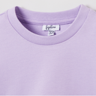 Bluza bez kaptura dziewczęca OVS Round Neck S Lilac Breeze 1817434 80 cm Fioletowa (8056781509081) - obraz 3