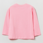 Дитяча футболка з довгими рукавами для дівчинки OVS T-Shirt Soli Candy Pink 1823680 92 см Рожева (8056781611302) - зображення 2