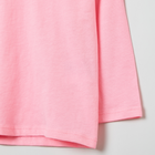 Дитяча футболка з довгими рукавами для дівчинки OVS T-Shirt Soli Candy Pink 1823680 98 см Рожева (8056781611326) - зображення 3