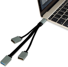 USB-хаб Logilink USB Type-C 3-in-1 (4052792048728) - зображення 4