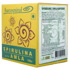Aurospirul Spirulina Z Amlą 100 kapsułek Odkwasza (730490941919)
