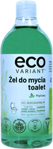 Środek do czyszczenia wanny EcoVariant Żel Do Mycia Toalet WC Gel Mięta 1000 g (5903240897216) - obraz 1