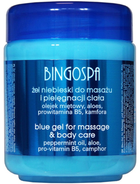 Żel do ciała BingoSpa Aloes Kamfora Niebieski do Masażu 500 g (5901842007712)