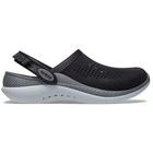 Женские кроксы Чёрные Crocs Literide 360 Clog Black/Slate Grey 206708 38 (M6-W8)