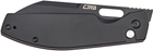 Нож CJRB Knives Ekko BB AR-RPM9 Steel стальная рукоятка Black (27980351) - изображение 4