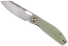 Нож CJRB Knives Ekko AR-RPM9 Steel G-10 natural Green (27980355) - изображение 1