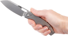 Нож CJRB Knives Ekko AR-RPM9 Steel стальная рукоятка (27980352) - изображение 6