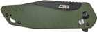Нож CJRB Knives Riff BB AR-RPM9 Steel Micarta Green (27980347) - изображение 4