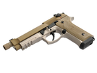 Пистолет SRC Beretta M9A3 (Green gas) Full Metal Tan - зображення 9