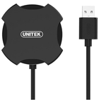 USB-hub Unitek USB 2.0 4-in-1 360° (4894160017727) - obraz 4