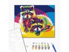 Картина по номерам Радужные еноты, Brushme (40х50 см), BS26202