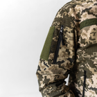 Чоловічий Демісезонний Бомбер Ріп-стоп з капюшоном / Куртка з підкладкою лаке піксель розмір 4XL - зображення 5