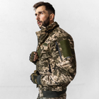 Чоловічий Демісезонний Бомбер Ріп-стоп з капюшоном / Куртка з підкладкою лаке піксель розмір XL - зображення 1