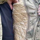 Чоловіча демісезонна Куртка Ripstop з капюшоном та високою горловиною камуфляж розмір XL - зображення 6