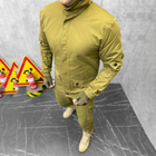 Демисезонный мужской Костюм Горка Куртка с капюшоном + Брюки / Полевая Форма койот размер 60-62 5/6 - изображение 3
