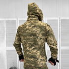 Мужская демисезонная Куртка SoftShell с капюшоном и дополнительными карманами пиксель размер 2XL - изображение 2