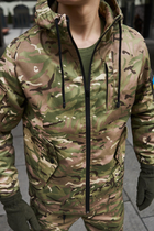 Мужская Демисезонная Куртка на Флисе удлиненная мультикам размер M - изображение 6