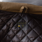 Мужской Демисезонный Бомбер Рип-стоп с капюшоном / Куртка с подкладкой лаке койот размер L - изображение 6