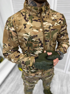 Мужская Демисезонная Куртка SoftShell с Флисовой подкладкой мультикам размер 3XL - изображение 1