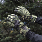 Водонепроникні Зимові рукавиці з підкладкою та вставками із еко шкіри мультикам розмір універсальний - зображення 5