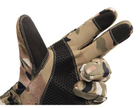 Плотные перчатки SoftShell на флисе с прорезиненными накладками на ладони и фастексами мультикам размер XL - изображение 3