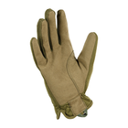 Плотные эластичные перчатки M-Tac Scout Tactical Mk2 полнопалые с технологией TouchScreen олива размер S - изображение 3