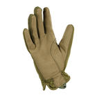 Плотные эластичные перчатки M-Tac Scout Tactical Mk2 полнопалые с технологией TouchScreen олива размер M - изображение 3