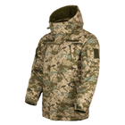 Чоловіча зимова Куртка SoftShell з флісовою підкладкою / Бушлат екопух піксель розмір 50 - зображення 2