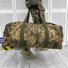 Сумка-Баул 65 л пиксель / Вещевой мешок с ремнями / Вместительный рюкзак Cordura - изображение 3