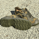 Мужские Тактические Кроссовки Vaneda / Легкая обувь нубук хаки размер 45 - изображение 4