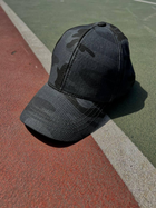 Бавовняна Кепка з липучкою чорний мультикам / Легка Бейсболка розмір універсальний - зображення 1
