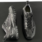 Уверсальные летние Кроссовки OTAMAN - mini с гибкой амортизирующей подошвой / Нубуковая обувь черная размер 44 - изображение 7