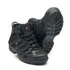 Легкие кожаные Кроссовки с сетчатыми вставками черные размер 41 - изображение 3