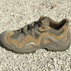 Мужские Тактические Кроссовки Vaneda / Легкая обувь нубук хаки размер 44 - изображение 5