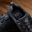 Універсальні вологостійкі Кросівки із натуральної шкіри на двокомпонентній підошві чорні розмір 38 - зображення 7