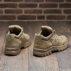 Универсальные легкие Кроссовки с мембраной койот / Кожаная влагостойкая обувь размер 44 - изображение 4