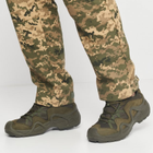 Чоловічі Шкіряні Кросівки Scooter з мембраною / Водонепроникне взуття олива розмір 41 - зображення 2