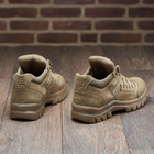 Универсальные легкие Кроссовки с мембраной койот / Кожаная влагостойкая обувь размер 39 - изображение 4