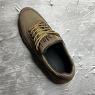 Легкі Чоловічі Кросівки з Сітчастою підкладкою / Нубукове взуття з патріотичним дизайном койот розмір 43 - зображення 8