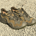 Мужские Тактические Кроссовки Vaneda / Легкая обувь нубук хаки размер 41