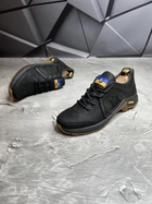 Зносостійкі чоловічі Кросівки з патріотичним дизайном на протекторній підошві чорні розмір 40 - зображення 5