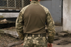 Тактична рубашка УБАКС. Бойова сорочка UBACS з довгим рукавом (піксель) розмір 70 (BEZ-2210) - изображение 2