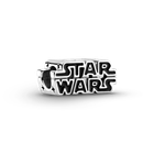 Серебряный шарм Пандора с 3D логотипом "Star Wars" 799246C01.