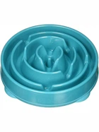 Миска-лабиринт для собак Outward Hound Fun Feeder Капля, средняя, бирюзовая, 20.2×5.5 см