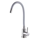 Смеситель для кухни Globus Lux ALPEN (SBT1-203SG Серый гофровилов)