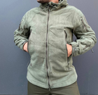 Тактична куртка флісова Укр Такт 46 олива - зображення 2