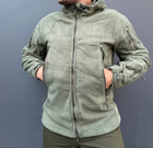 Тактична куртка флісова Укр Такт 52 олива - зображення 2