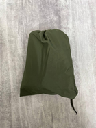 Прорезиненный Пончо-дождевик с капюшоном Oxford / Водозащитный плащ-палатка олива размер универсальный - изображение 4