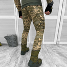 Легкі Чоловічі штани з регульованими манжетами піксель мм14 / Міцні Поплінові Брюки розмір XL - зображення 2